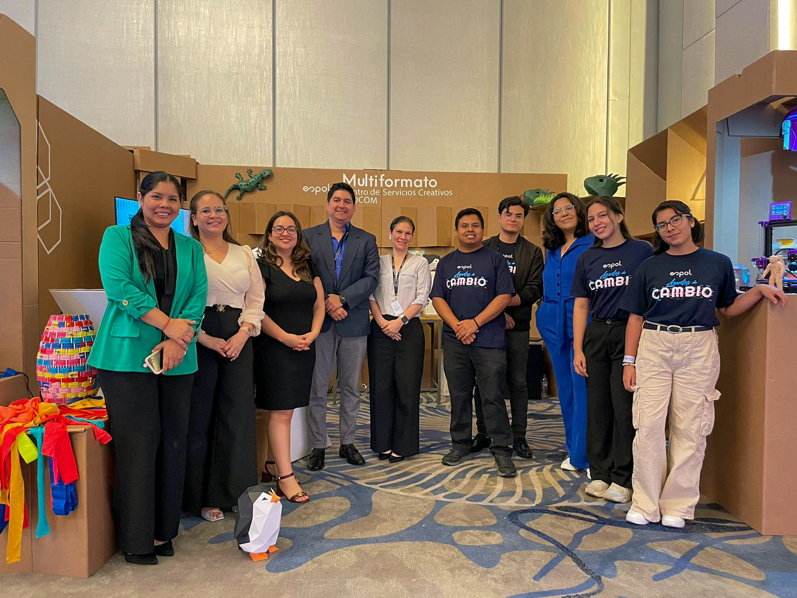 ESPOL marca la diferencia en Innova-T Latam 2024 con tecnología y compromiso ambiental